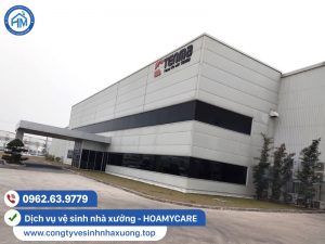 Dịch vụ vệ sinh mái tôn nhà xưởng HOAMYCARE