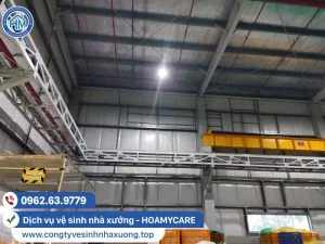 Cách vệ sinh trần nhà xưởng