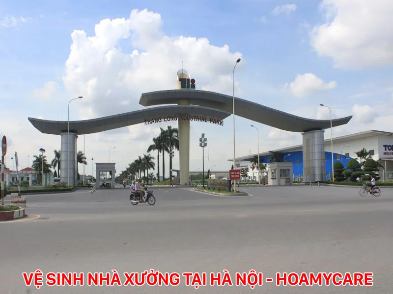 Dịch vụ vệ sinh nhà xưởng tại Hà Nội - HOAMYCARE