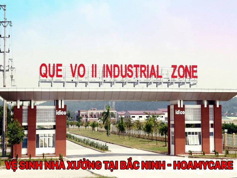 Vệ sinh nhà xưởng tại Bắc Ninh