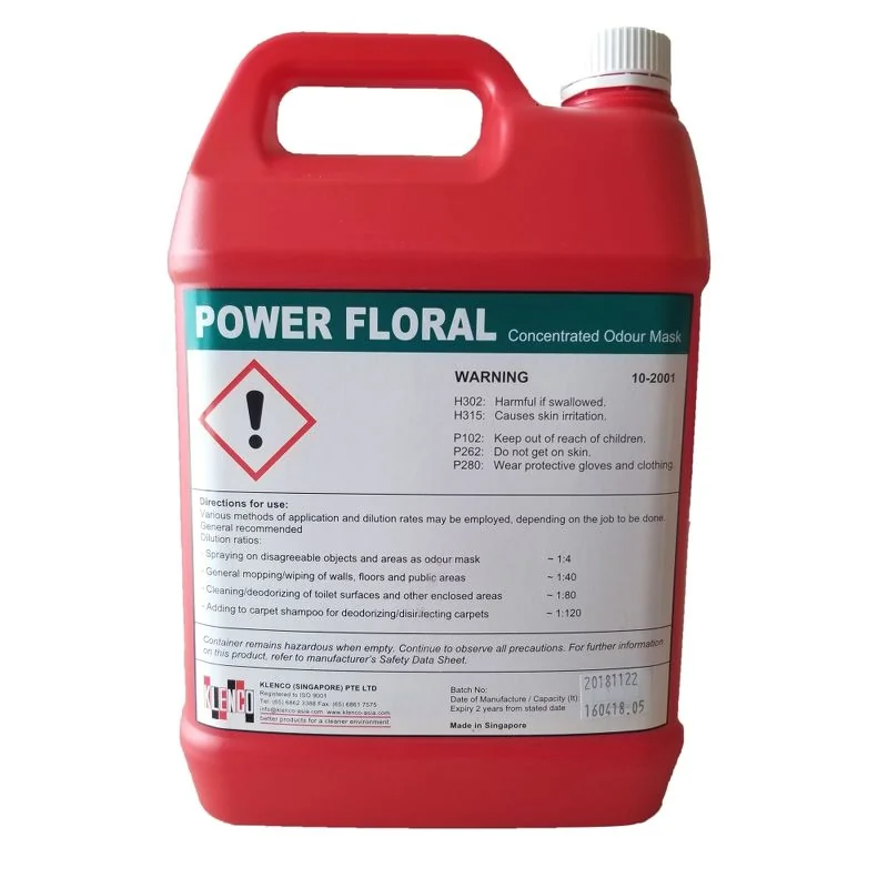 Hóa chất vệ sinh khử mùi Power Floral