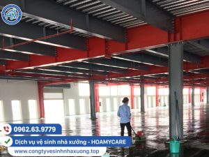vệ sinh sàn sika nhà xưởng