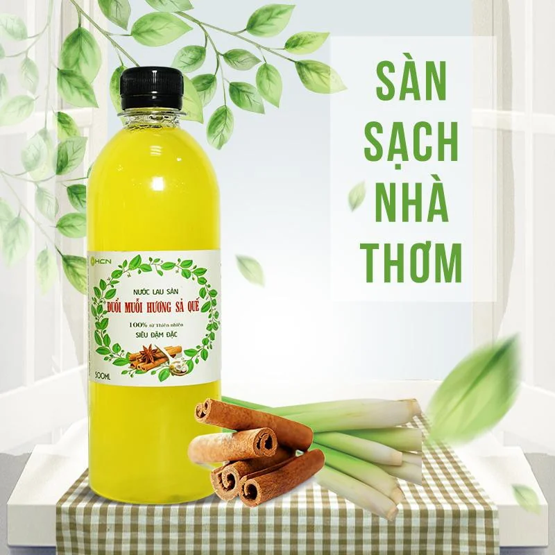 Cách làm nước lau sàn đuổi muỗi