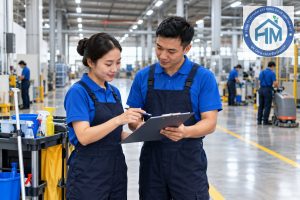 Mẫu biên bản bàn giao ca vệ sinh nhà xưởng