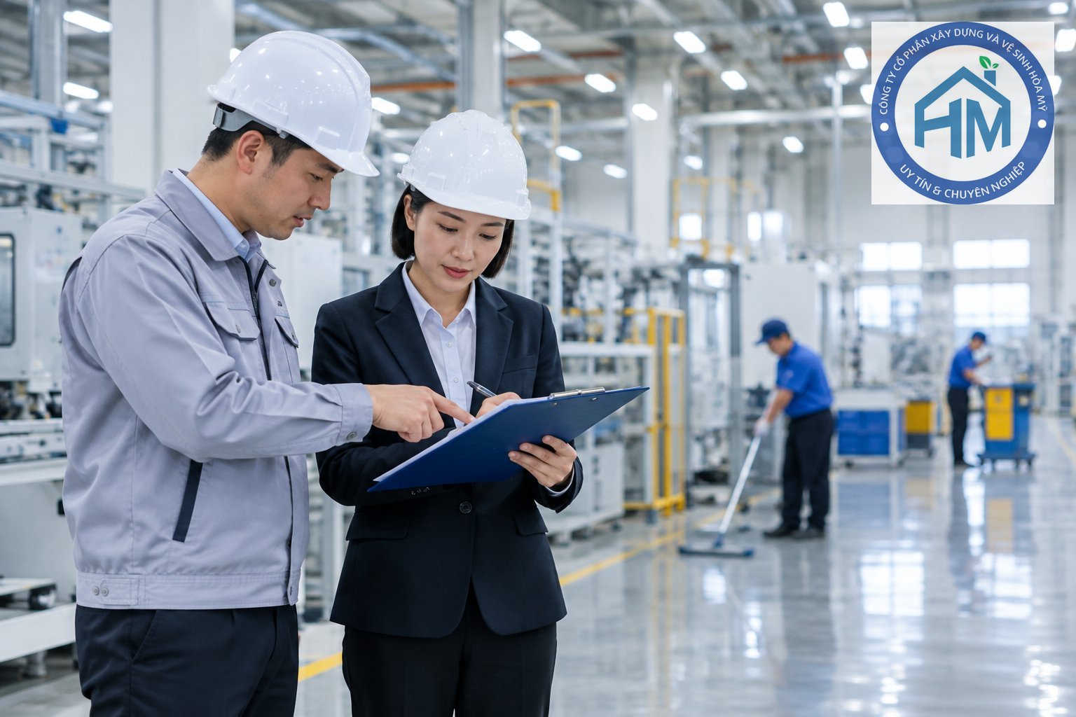 Ảnh minh hoạ: Checklist nghiệm thu vệ sinh nhà xưởng theo khu vực