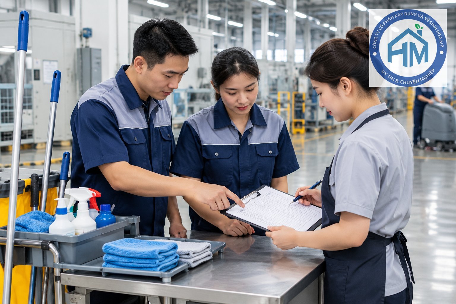 Ảnh minh hoạ: Mẫu biên bản bàn giao ca vệ sinh nhà xưởng