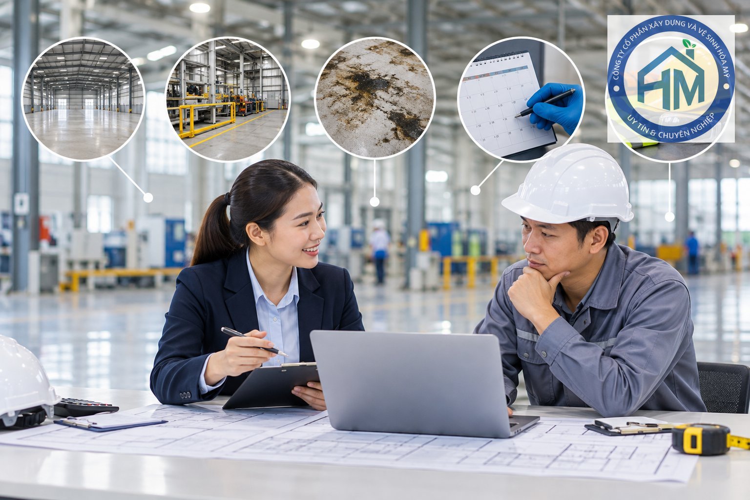 Ảnh minh hoạ: Hồ sơ thuê dịch vụ vệ sinh nhà xưởng cần chuẩn bị gì?