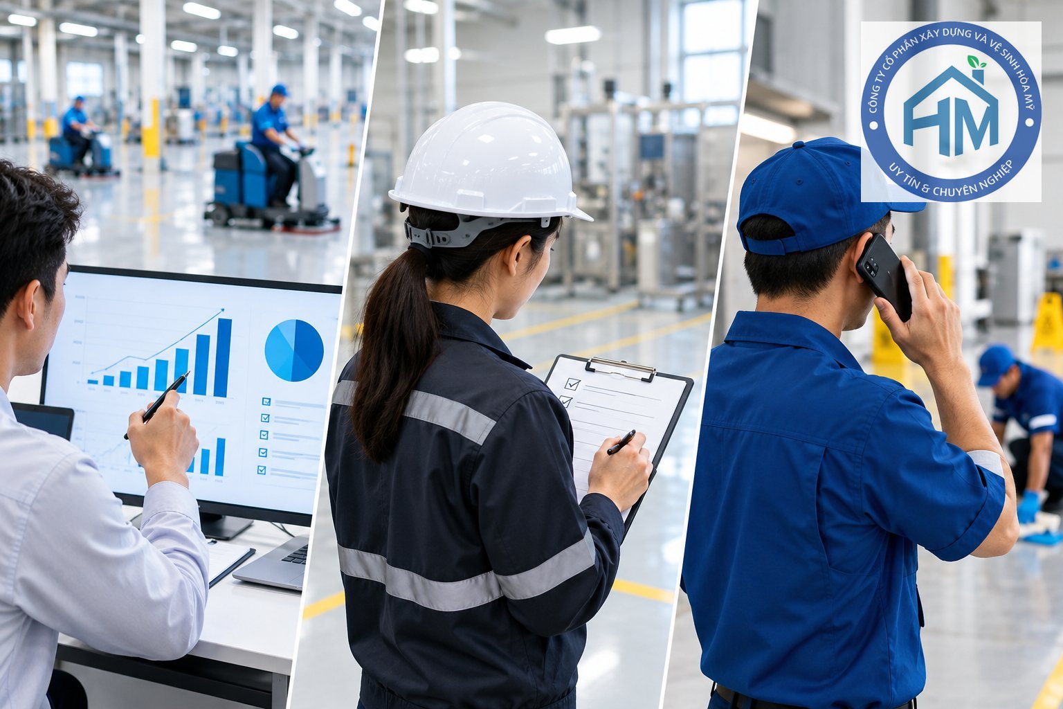 Ảnh minh hoạ: KPI đánh giá nhà thầu vệ sinh nhà xưởng