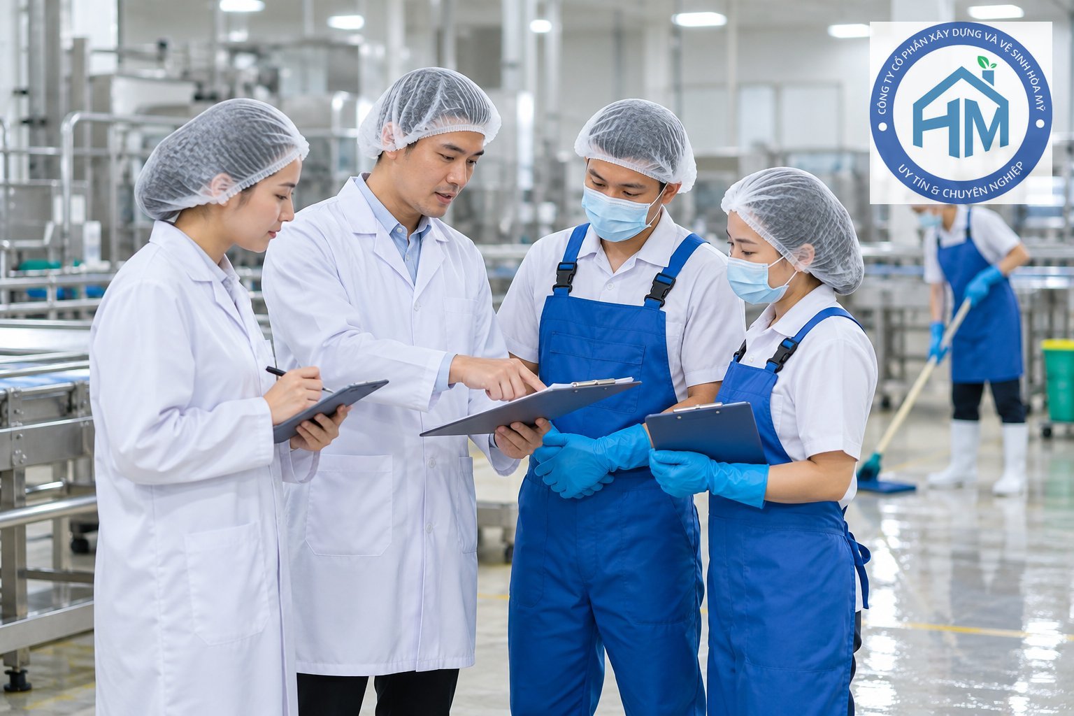 Ảnh minh hoạ: Vệ sinh nhà xưởng sản xuất thực phẩm cần lưu ý gì?