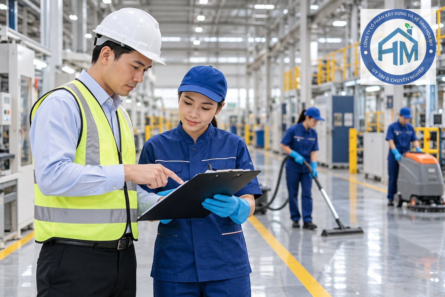 Ảnh minh hoạ: Cách lập lịch vệ sinh nhà xưởng định kỳ phù hợp